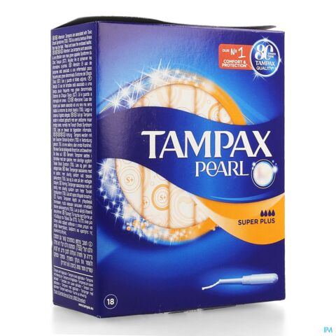 Tampax Pearl Super Plus 18