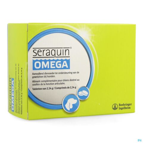 Seraquin Omega Fonction Articulaire Chiens 60 Comprimés