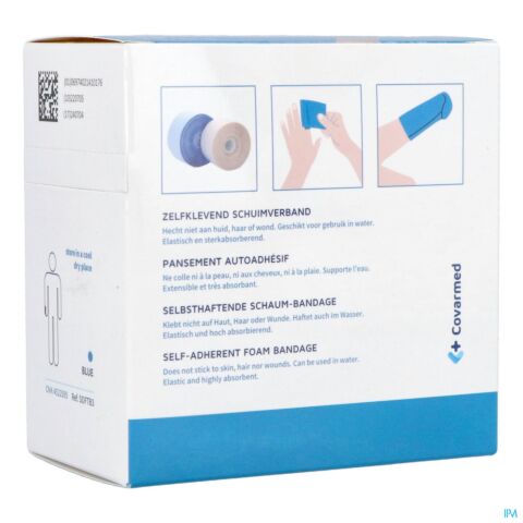 Covasoft Bandage Bleu 6cmx4,5m Covarmed