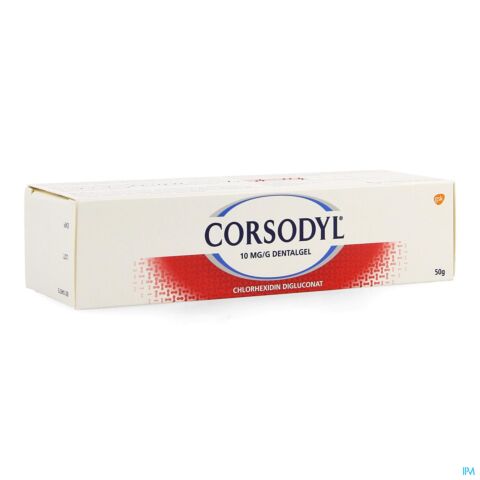 Corsodyl Gel Dentaire Tube 50g