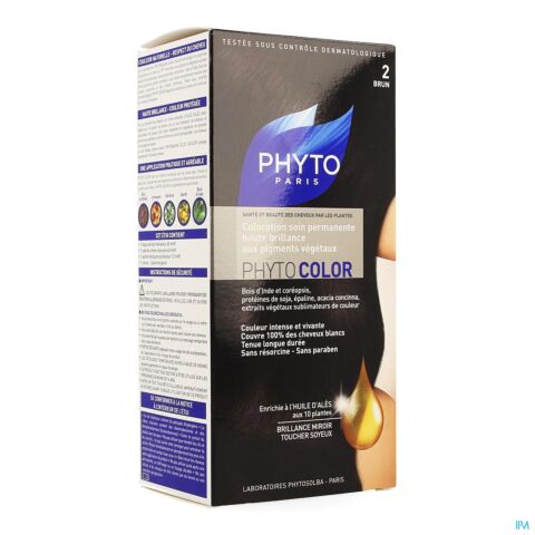 PhytoColor Coloration Permanente 2 Brun