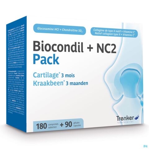 Biocondil + NC2 Pack 180 Comprimés + 90 Gélules