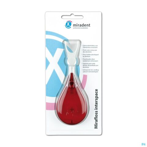 Mirafloss Interspace Rouge + File Dentaire 10ml