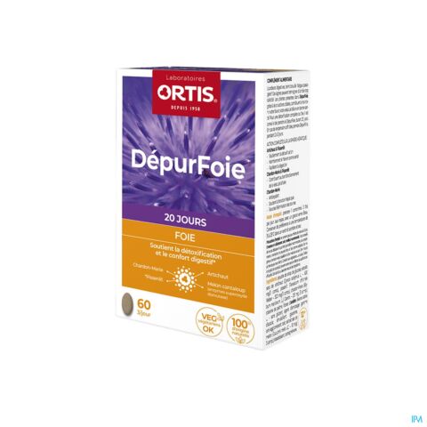 Ortis MethodDraine Dépur/Foie 60 Comprimés