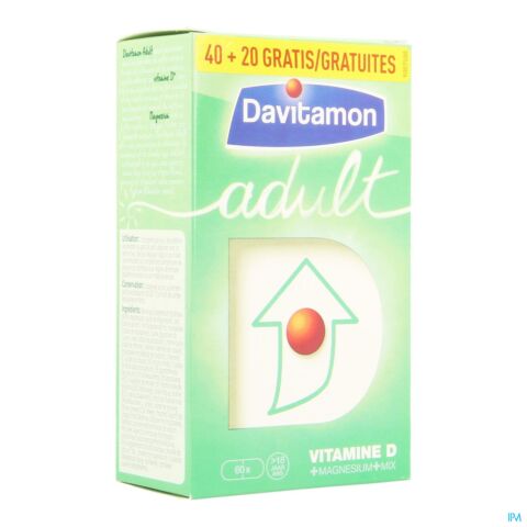 Davitamon Adult Comp 40 + 20 Gratuit