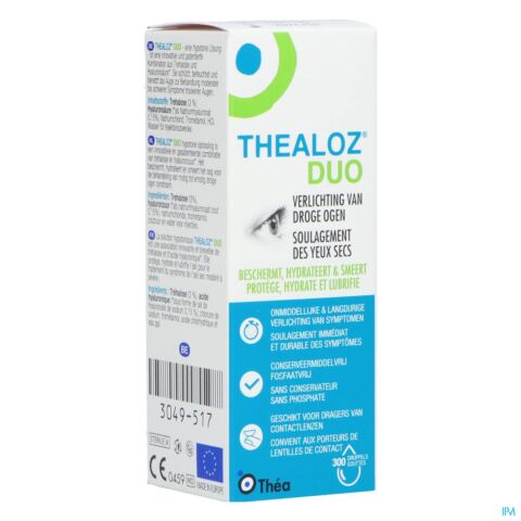 Thealoz Duo Gouttes Oculaires 10ml
