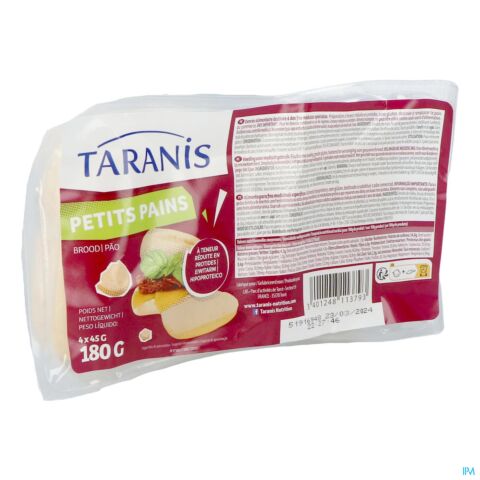 Taranis petits pains plateau 4x45g 4634
