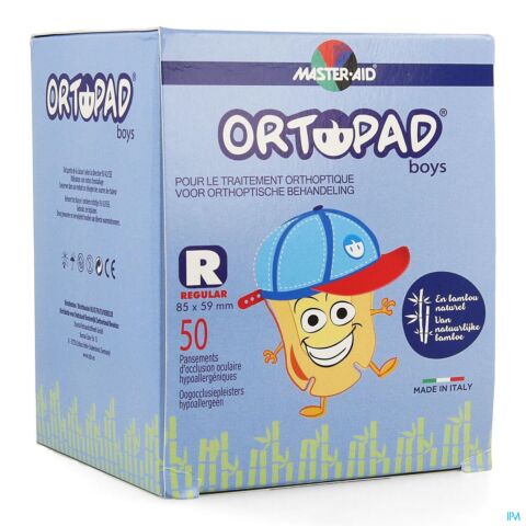 Ortopad Regular For Boys Compresse Ocul 50 73324