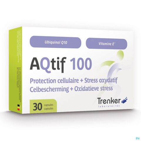 AQtif 100 Protection Cellulaire Stress Oxydatif 30 Gélules