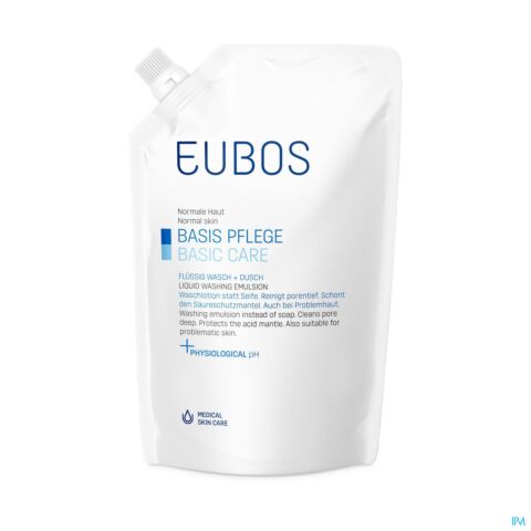 Eubos Savon Liquid Bleu Nparf Refill 400ml