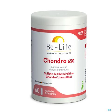 Be-Life Chondro 650 Sulfate de Chondroïtine 60 Gélules