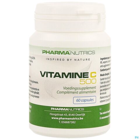 Vit C 500 V-caps 60 Pharmanutrics