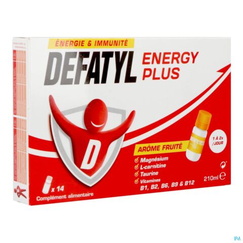 Defatyl Energy Plus Flacons 14x15ml