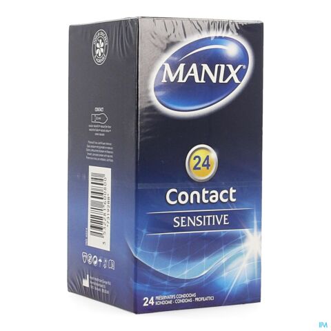 Manix Contact Sensitive 24 Préservatifs