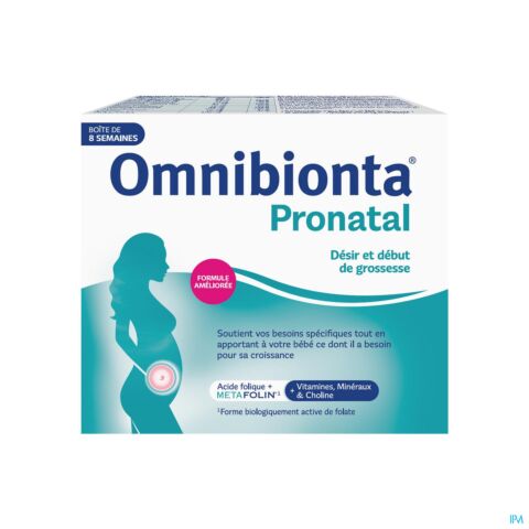 Omnibionta Pronatal Formule Améliorée 56 Comprimés