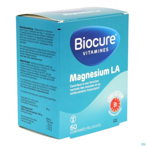 Biocure Magnesium La Comp Pell. 60