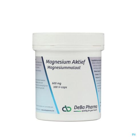 Deba Pharma Magnésium Actif 600mg 100 V-Capsules
