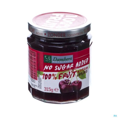 Damhert Confiture Cerises 100% Fruit S/sucre 315g