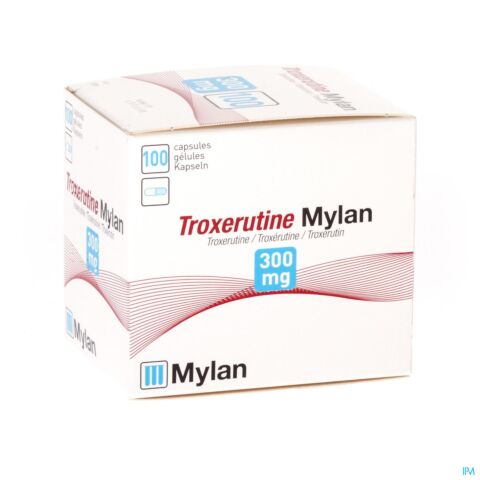 Troxerutine Mylan Caps 100 X 300mg