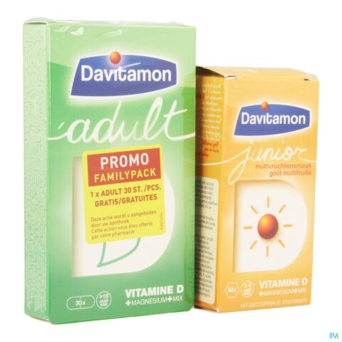 Davitamon Junior Multi Comp 60 + Adulte Comp 30