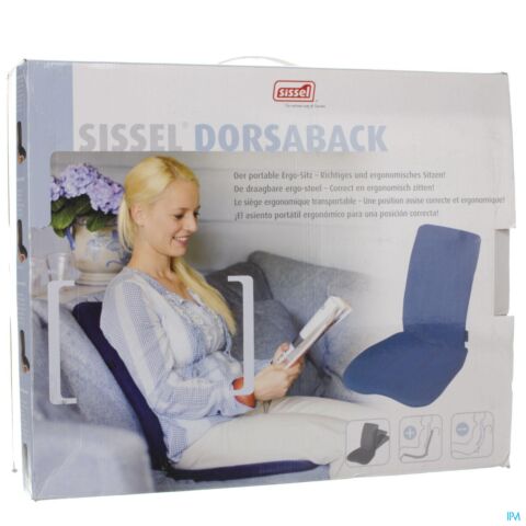 Sissel Dorsaback -pad Support Dos+assise Gris