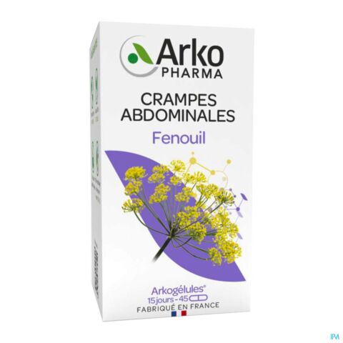 Arkopharma Arkogélules Fenouil Digestion Difficile 45 Gélules