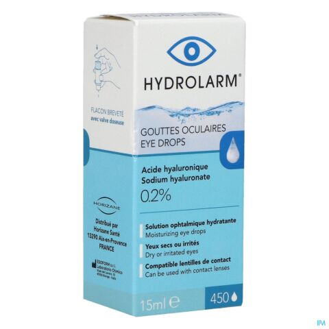 Vitalens Hydrolarm Gouttes Oculaires 15ml