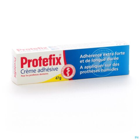 Protefix Crème Adhésive Prothèse Dentaire X-Fort Tube 40ml