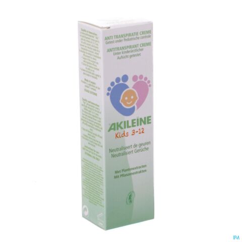 Akileine Kids 3-12 Creme A/transpirante Tube 50ml