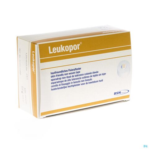 Leukopor A/allergie Rouleau 1,25cmx9,2m 24 245300