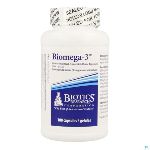 Biomega 3 Biotics Nf Caps 100