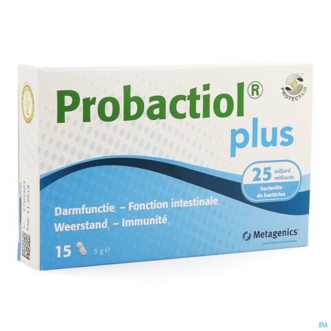 Probactiol Plus Fonction Intestinale Immunité 15 Gélules