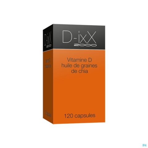 ixX Pharma D-ixX 2000 120 Gélules