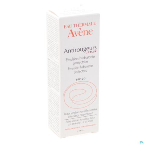 Avène Antirougeurs Jour Emulsion Hydratante Protectrice Tube 40ml