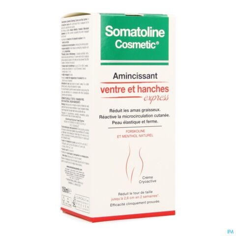 Somatoline Cosmetic Amincissant Ventre et Hanches Express Tube 150ml
