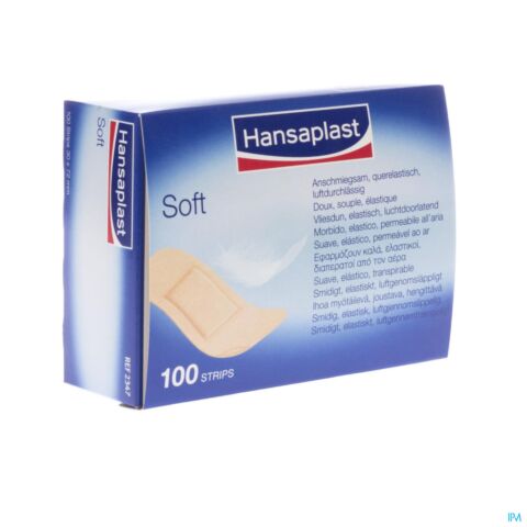 Hansaplast Soft Pans Indiv. 72x30mm 100 0234700