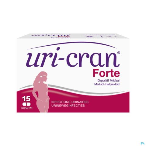 Uri-Cran Forte Infections Urinaires 15 Gélules