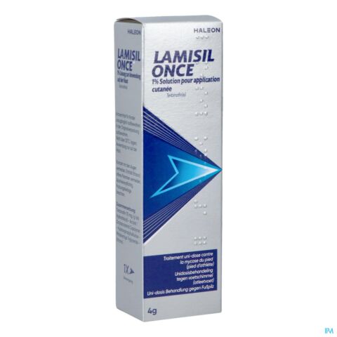 Lamisil Once 1% Solution pour Application Cutanée Tube 4g