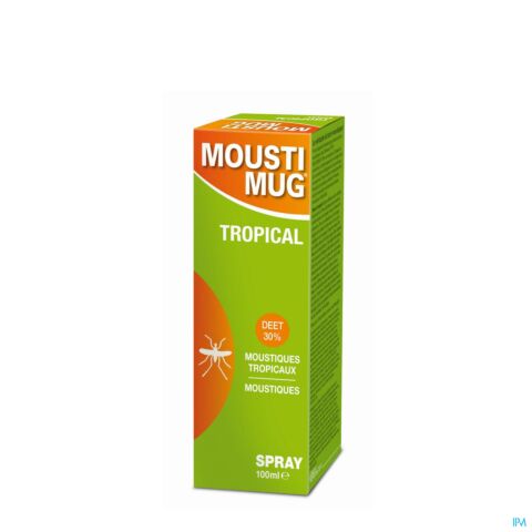 Moustimug Tropical 30% DEET Anti-Moustiques Spray 100ml