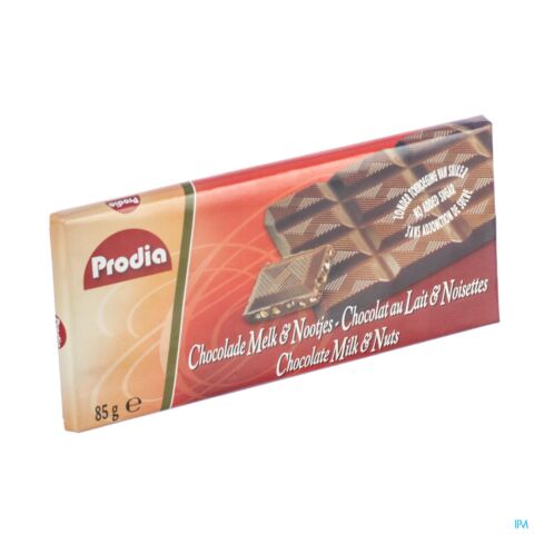 Prodia Chocolat Lait Noisettes 85g 5462