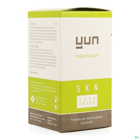 Yun SKN Face Cream Crème Visage Douce Jour & Nuit 50ml