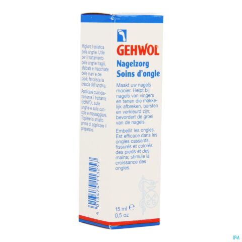 Gehwol Soins des Ongles Flacon Compte-Gouttes 15ml