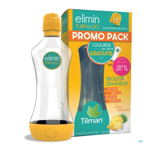 Elimin Turn&go Ananas 15 Bouchons -20%