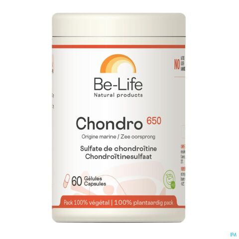 Be-Life Chondro 650 Sulfate de Chondroïtine 60 Gélules