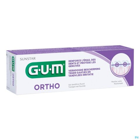 Gum Ortho Dentifrice Tube 75ml