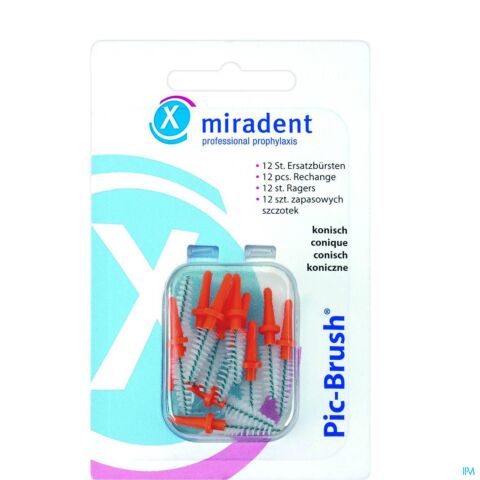Miradent Pic-brush Brossette Orange 12