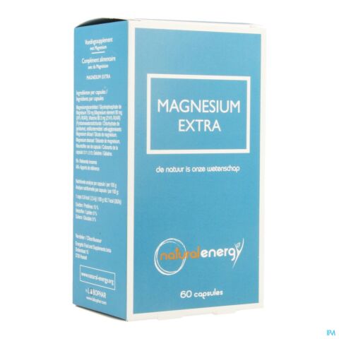 Natural Energy Magnesium Extra 60 Gélules