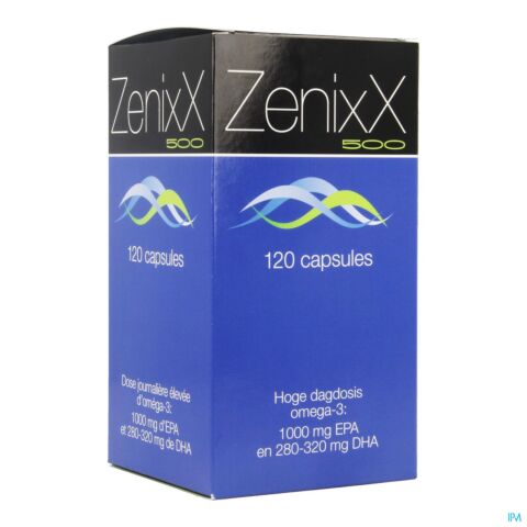 ixX Pharma ZenixX 500 120 Gélules