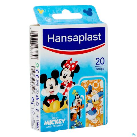 Hansaplast Pansement Mickey & Friends Strips 20