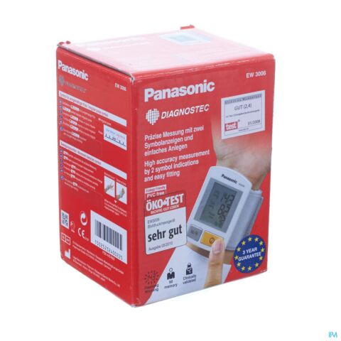 Panasonic Tensiometre Poignet